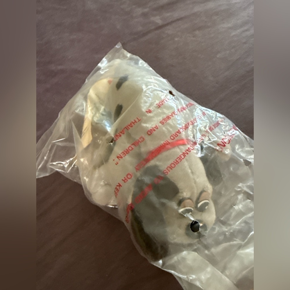 Vintage‎ 1987 Tonka Pound Puppies plush w Original Bag & Paperwork